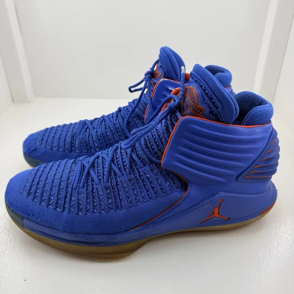 Air Jordan 32 XXXII Russell Westbrook Why Not Mens 12.5 Blue Orange AA1253-400